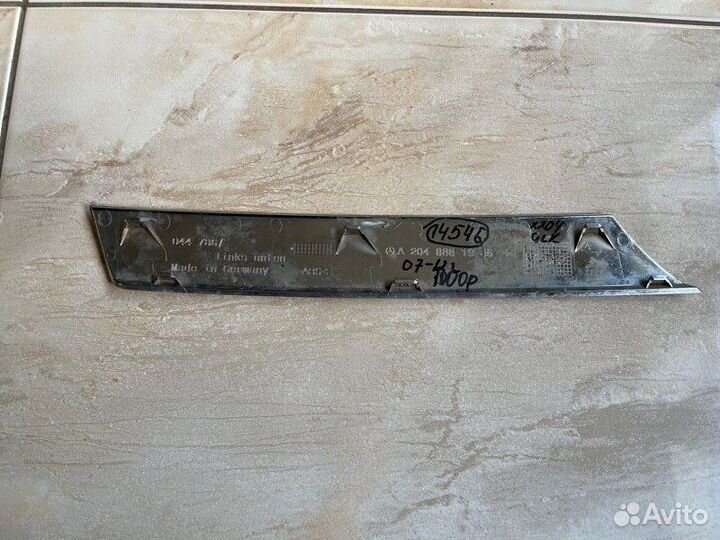 Накладка решетки радиатора Mercedes Glk Class X