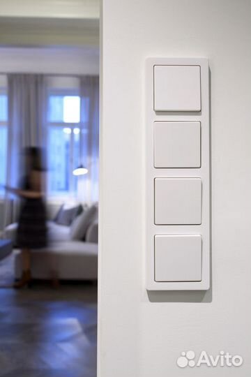 Замена розеток и выключателей