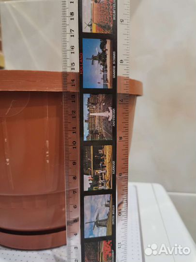 Горшки для цветов пластиковые