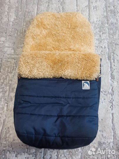 Конверт на натуральной овчине