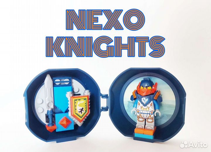Lego Nexo Knights полибег Клей Муррингтон