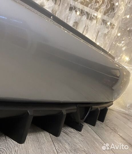 Диффузор заднего бампера Акцент