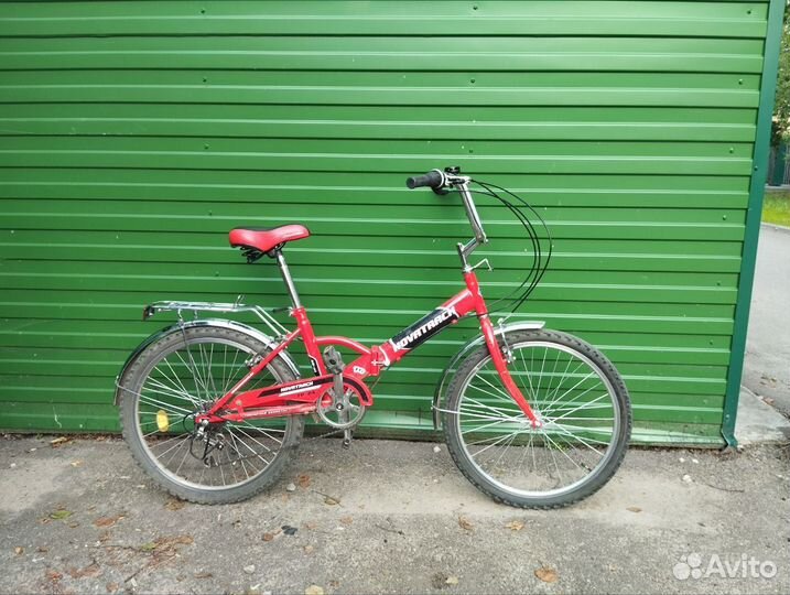 Велосипед novatrack 24 складной