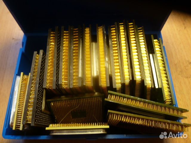 Старые процессоры интел и амд