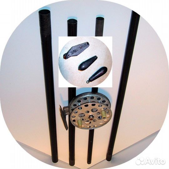 Элементы буксировки лодки + прочие рыб. причиндалы