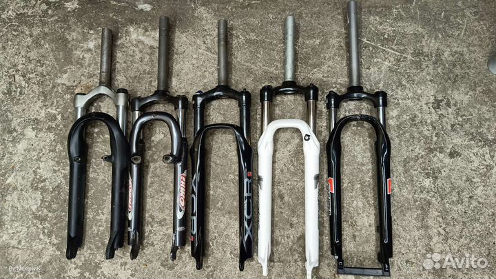 Вилка для велосипеда разные
