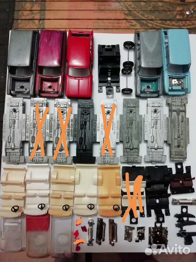 Модельки 1:43 запчасти