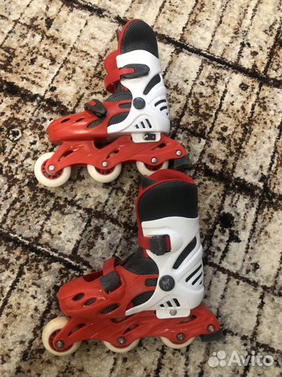 Роликовые коньки детские раздвижные