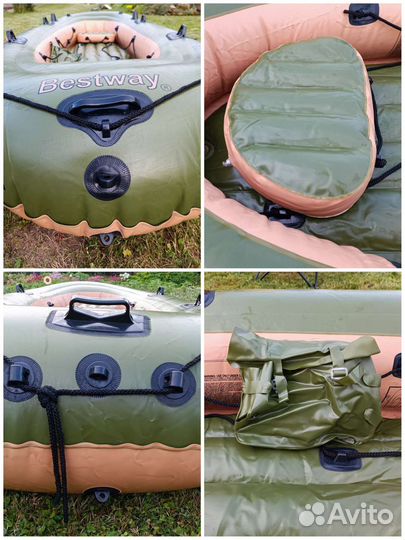 Надувная лодка пвх Voyager 500 Bestway бу