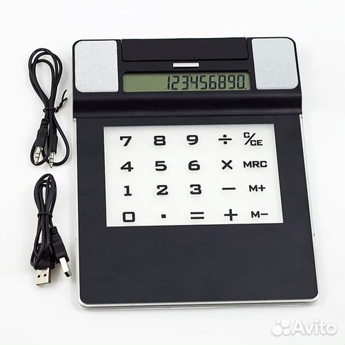 3 в одном usb-hub, коврик для мыши, калькулятор