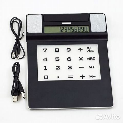3 в одном usb-hub, коврик для мыши, калькулятор