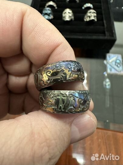 Колечко из кобальта Эпоха Палеолита