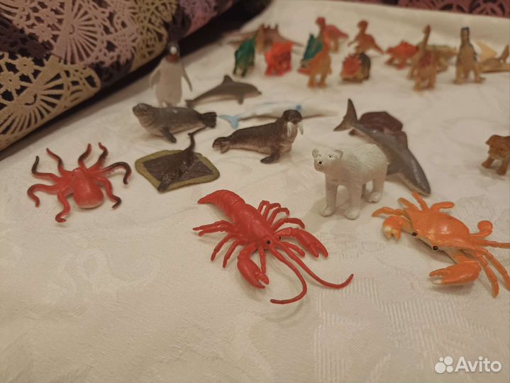 Набор животных 65 штук