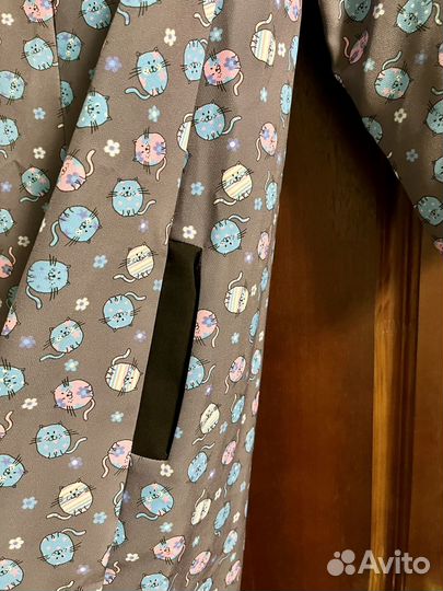 Платье женское с котиками, р.46-48