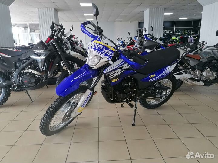 Мотоцикл Pantera 300 эндуро синий