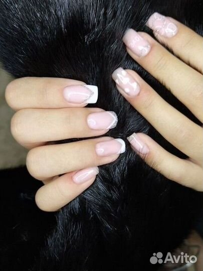 Маникюр с покрытием гель лак