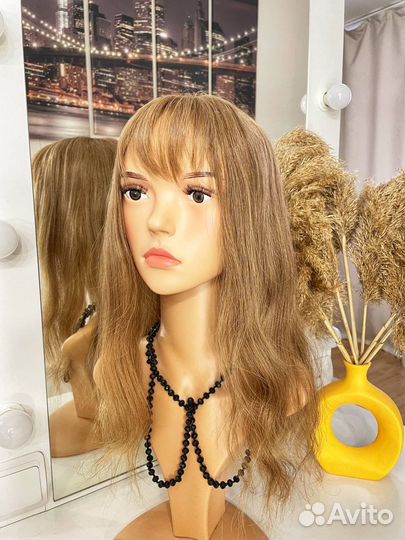 Накладка из натуральных волос