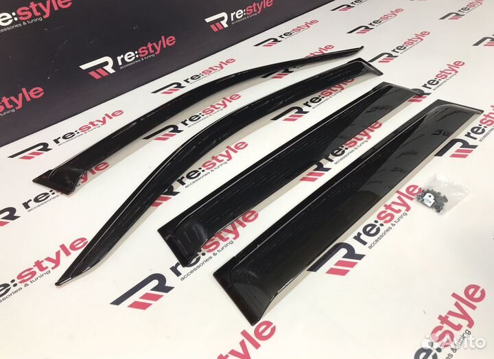 Ветровики Toyota Land Cruiser Prado 120 K799