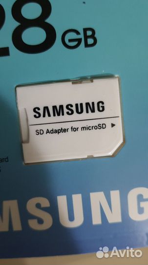 Карта памяти micro sd 128 samsung