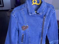 Детская джинсовая курточка 104