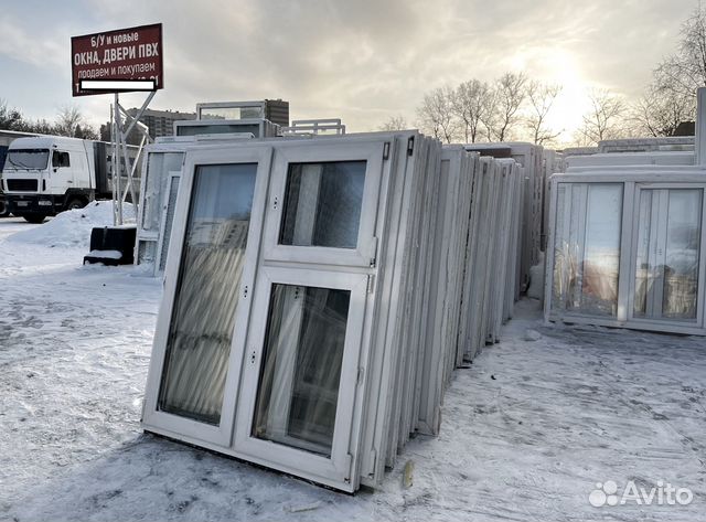 Пластиковые окна и двери бу и новые