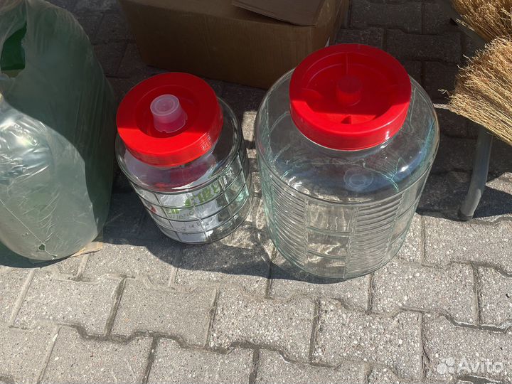 Банки 10, 18, 25 литров для вина