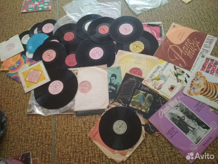 Виниловые пластинки СССР