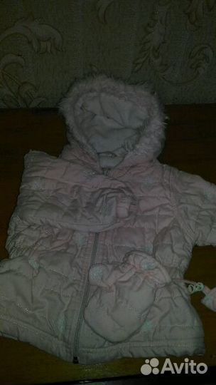 Курточка с варежками