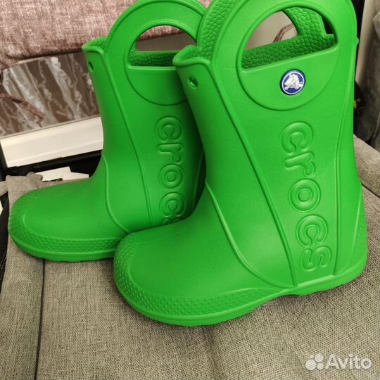 Детские резиновые сапоги crocs С11