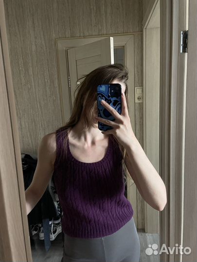 Жилет шерстяной