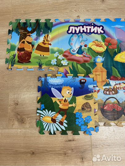 Развивающие коврики-пазлы