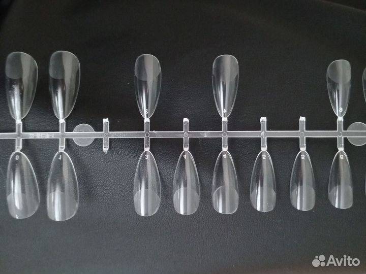 Гелевые типсы для наращивания ногтей