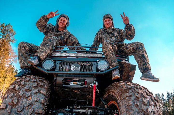 Аренда квадроцикла вездехода Сокол