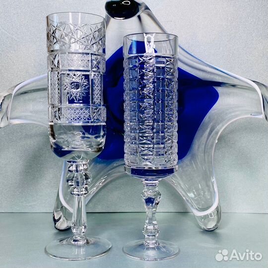 Хрустальные бокалы СССР
