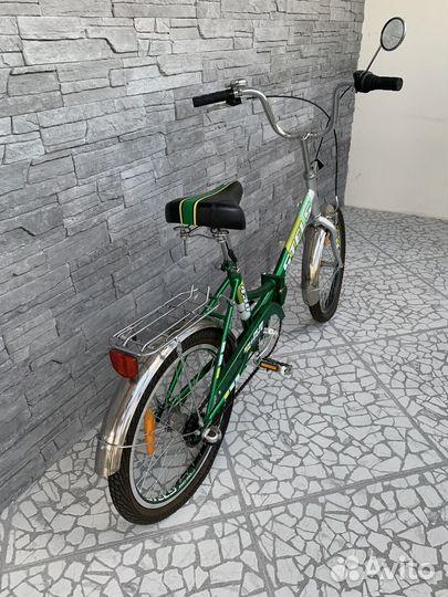 Складной Велосипед stels pilot 430 зелёный