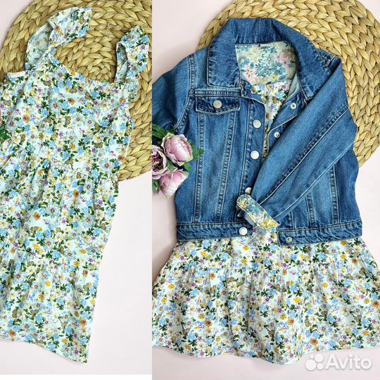 Пакет фирменных летних вещей для девочки 98-104 см