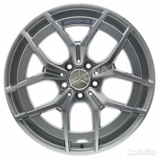 Литой диск в стиле Mercedes R19 5x112. Разные диза