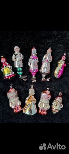 Елочные игрушки СССР