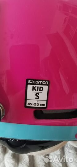 Шлем горнолыжный детский