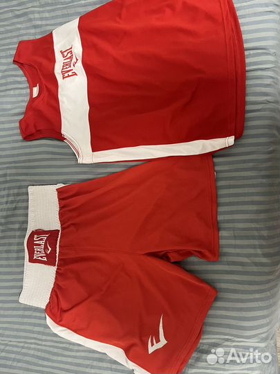 Боксерская форма, боксерские шорты, майка