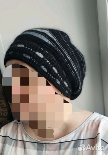 Шапка зимняя женская теплая