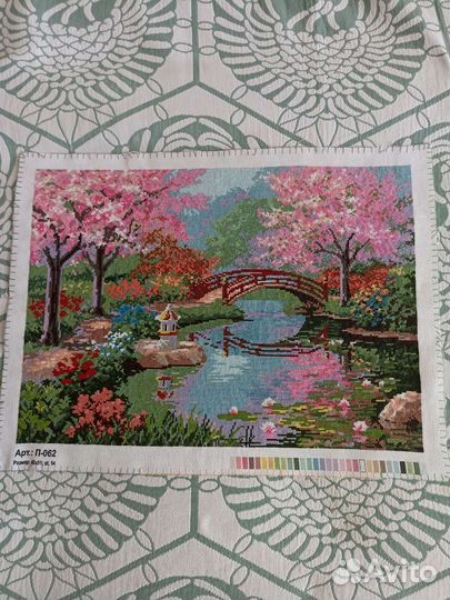 Картина вышитая крестом