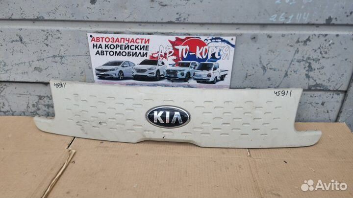 Накладка на бампер передняя Kia Ray 2007-2022