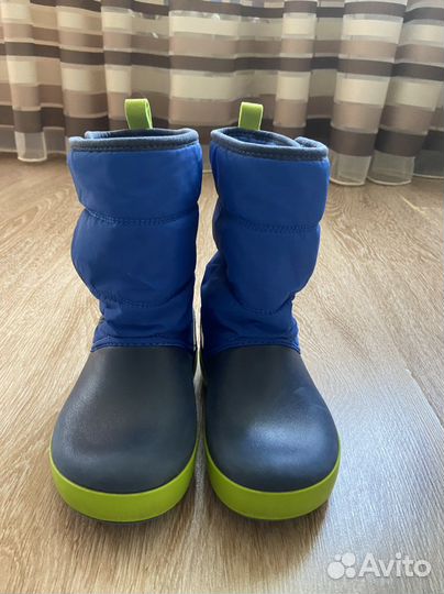 Сапожки crocs демисезонные