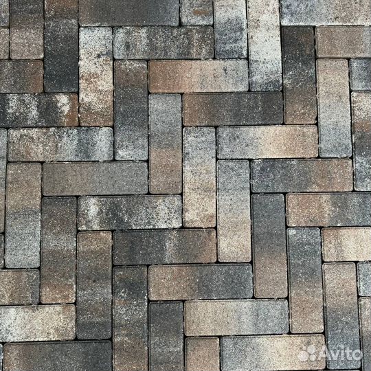 Тротуарная плитка, укладка x-4321