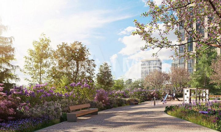 Своб. планировка, 38,3 м², 1/12 эт.