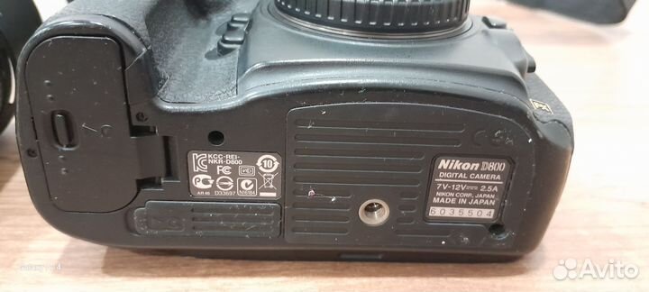 Зеркальный фотоаппарат nikon d800