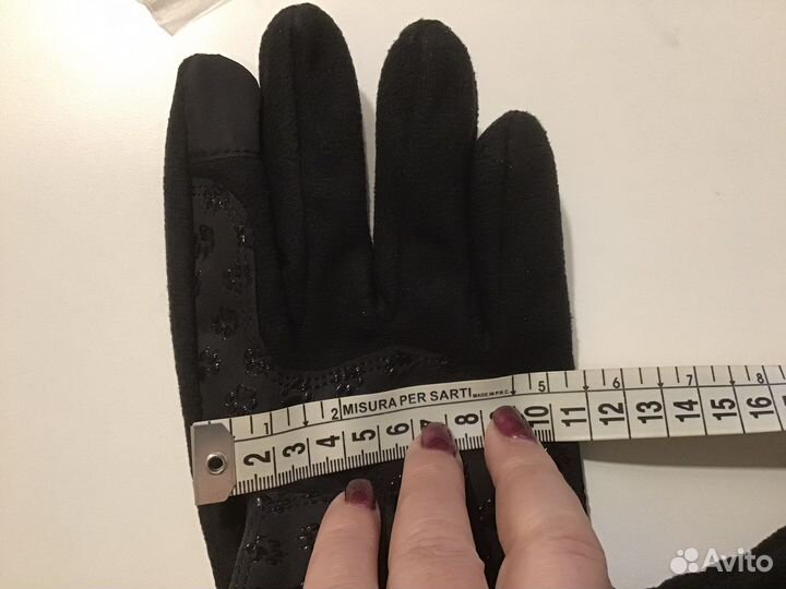 Утеплённые перчатки для конного спорта р. L