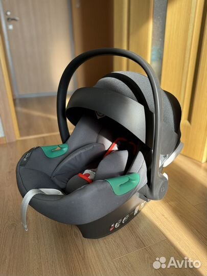 Автолюлька cybex aton b2 i-size с адаптером