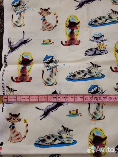 Отрез ткани хлопок сша, Япония, пэчворк